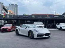 2021 Porsche 911 3.7 Turbo S Front Axle Lift,Grey,Crayon Grey,Gray,Bose,PCCB,PDCC,Matrix LED,PDLS Plus,Sunroof,Front Lifter,992, 992,992.1, 992.1