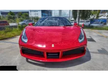 2016 Ferrari 488 3.9 GTB, R RED BRAKE CALLIPERS, CARB.FIB.STEERING WHEEL + LEDS, 2 INT/EXT ELECTROCHROMIC MIRRORS, UPPER PART IN COLOURED LEATHER