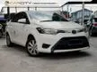 Used TRUE YEAR MADE 2014 Toyota Vios 1.5 J Sedan REVERSE CAMERA WITH 5YEARS WARRANTY - Cars for sale