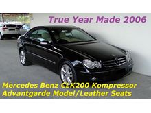 Mercedes-Benz CLK200K Advantgarde 1.8 Coupe Model