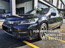 (TIP TOP CONDITION)2017 Honda Accord 2.0 i-VTEC VTi-L SedanV(GENUINE MILEAGE )