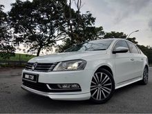 2012 VOLKSWAGEN PASSAT B7 1.8 (A) FULL LOAN 0% GST NO SST