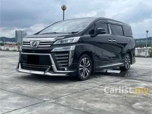 2018 Toyota Vellfire 3.5 ZG MPV