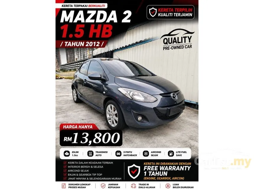 2012 Mazda 2 V Hatchback