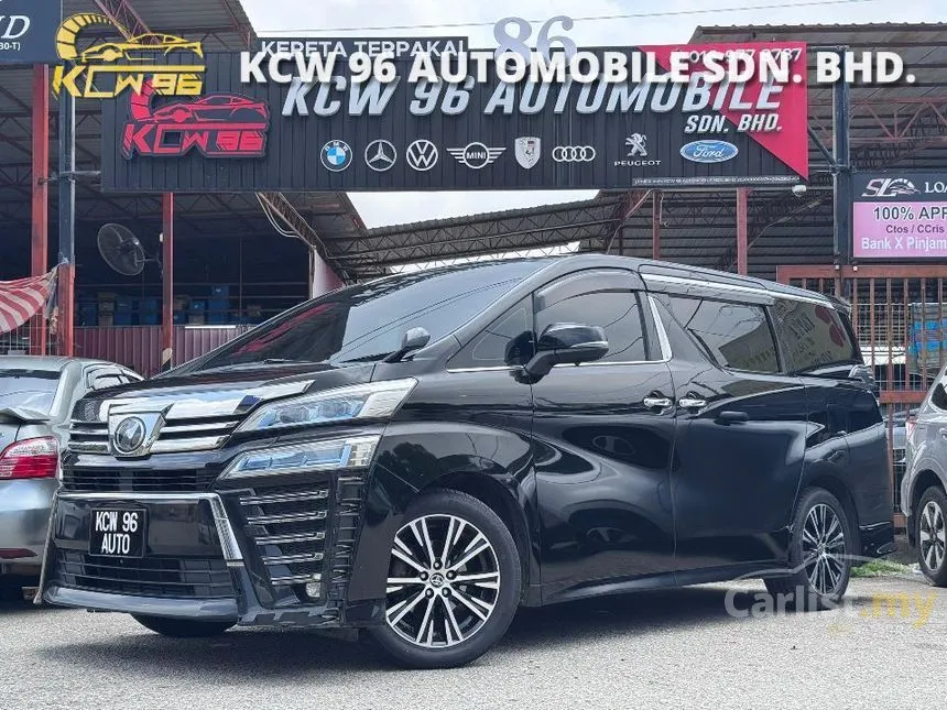 2019 Toyota Vellfire ZG MPV