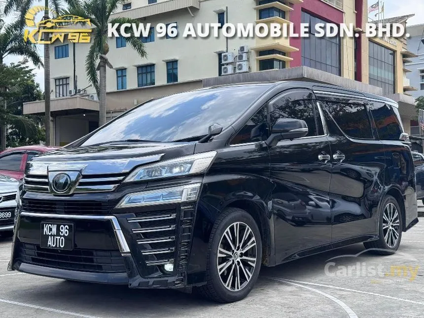 2019 Toyota Vellfire ZG MPV