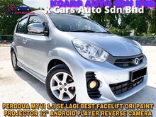 Perodua Myvi 1.3 SE ORI PAINT FULL SVC RCD ANDROID PLAYER