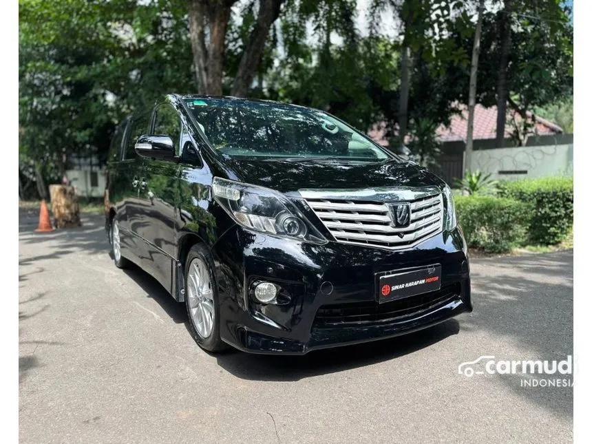 Jual Mobil Toyota Alphard 2008 2.4 di DKI Jakarta Automatic MPV Minivans Hitam Rp 199.000.000