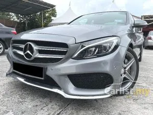 2014 Mercedes-Benz C250 2.0 AMG (A) , PADDLE SHIFT, SUNROOF ** 1 OWNER **