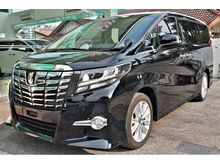 2015 Toyota Alphard 2.5 S-PKG 8SEATER 2PDR B-KIT RCA OFFER