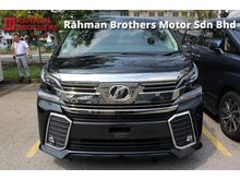 2016 Toyota Vellfire 2.5 ZG (A)