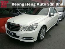 2013 Mercedes-Benz E250 CGI 1.8 AVANTGARDE 7 SPEED FS RECORD