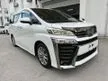 Recon 2020 Toyota Vellfire 2.5 GE**3 LED WITH GOLD EYES**PREMIUM WARRANTY**LIKE NEW CAR - Cars for sale