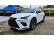 Recon 2020 Lexus NX300 2.0 F Sport SUV FACELIFT SUNROOF - Cars for sale
