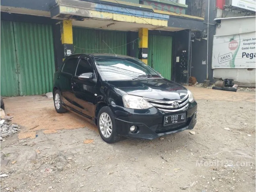 Jual Mobil Toyota Etios Valco 2014 G 1.2 di Jawa Barat Manual Hatchback Hitam Rp 90.000.000