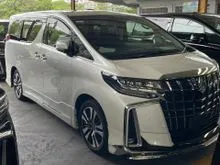 2022 Toyota Alphard 2.5 SC Full Spec MODELISTA BODYKIT JBL SOUND SYSTEM 360 CAM/MPV/FREE 8 YES WARRANTY