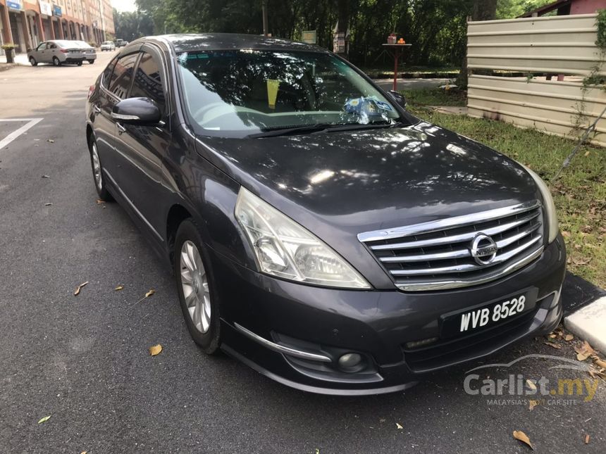 Nissan teana черный 2011