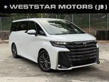 2025 Toyota Vellfire Z Premier JBL Mileage 4k km Grade 6A Brown Int HUD DIM Roof Monitor FREE 5 YRS TOYOTA DEALER WARRANTY