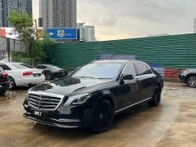 2019 MERCEDES-BENZ S560e/ Exclusive/ Executive Luxury Sedan/ Authentic Warranty Until 2029