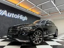 2021 Mercedes-Benz E200 2.0 Avantgarde Sedan [Km10.000] Reg 2022 Black On Brown Speedo Digital PBD Free Service 5Thn #AUTOHIGH #BEST OFFER