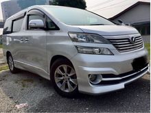 2012 Toyota Vellfire 2.4 Z Platinum Selection