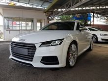 2016 Audi TT 2.0 S TFSI Quattro Coupe Push Start Button Keyless Go Audi Drive Select B@O Sound System Paddle Shift Sport Bucket Seat Xenon Light LED Daytime Running Light