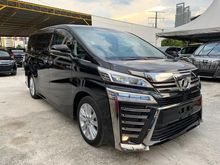2018 Toyota Vellfire 2.5 MPV Z ZG SC