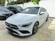 Recon 2019 Mercedes-Benz CLA250 2.0 AMG Line Prem Plus Coupe - PANORAMIC ROOF , 360 CAMERA , ADVANCES SOUND SYSTEM - Cars for sale