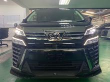 2020 Toyota Vellfire 2.5 MPV ZG TRD APPLE CAR PLAYER LKA 3LED POWERBOOT