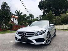 2015 Mercedes-Benz C200 2.0 AMG Power Boot Hud High Spec Full Spec
