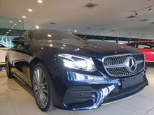 (BRAND NEW) UNREG 2018 Mercedes-Benz E450 COUPE 3.0 4MATIC AMG PREMIUM PLUS
