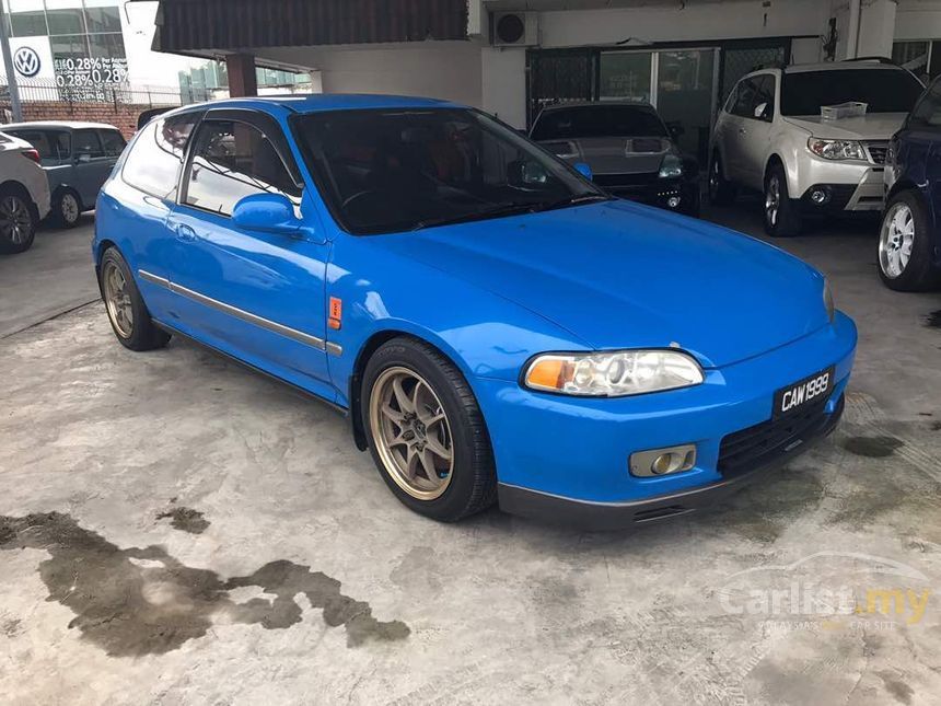 Honda Civic 1992 Exi 1.6 in Johor Manual Hatchback Blue 
