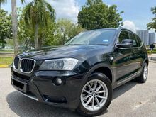 2013 BMW X3 2.0 xDrive20i SUV RMCO OTR PRICE NO PROCEED FEE NO FOOTBALL MONEY LIMITED RED INTERIOR CAR KING
