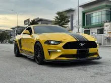2018 Ford MUSTANG 5.0 GT FASTBACK (A) BORLA EXHAUST, CARBON SPOILER, BREMBO BRAKES, VENTILATION SEATS, LEATHER INTERIOR, 19inch WHEELS, BSM