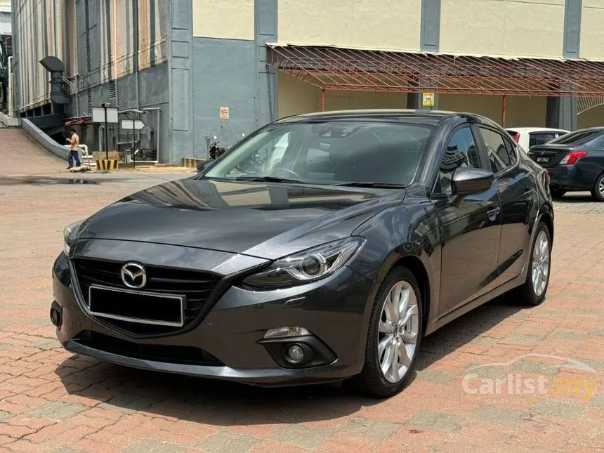 2016 Mazda 3 SKYACTIV-G High Sedan