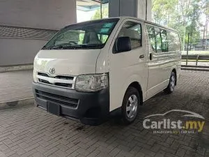 2011 Toyota Hiace 2.5 Semi Panel Van Van