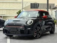2022 MINI Cooper John Cooper Works JCW 3 Door 2.0 (A) HARMON/KARDON, REBEL GREEN, 4.5A, GENUINE MILEAGE