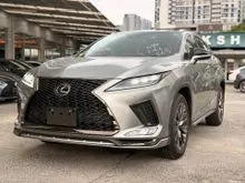2022 Lexus RX 300 2.0 F Sport SUV GRADE 4.5A ONLY 15K KM RED INTERIOR HUD 360 SURROUND CAM BSM ELECTRIC RECLINING REAR SEATS PAN ROOF