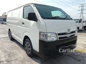2012 Toyota Hiace 2.5 Panel Van (M) - PROMO / FREE SERVICE