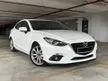 Used Mazda 3 SDN 2.0 FACELIFT SKYACTIV (A) FULL LEATHER SEAT / PADDLE SHIFT / SUN ROOF TIPTOP CONDITION