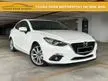 Used Mazda 3 SDN 2.0 FACELIFT SKYACTIV (A) FULL LEATHER SEAT / PADDLE SHIFT / SUN ROOF TIPTOP CONDITION