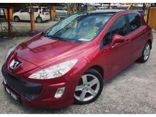 2009 Peugeot 308 1.6 (A) TURBO (CKD)/ACC FREE/CAREFULL OWNER/SERVICE UP TO DATE/MOONROOF/ALL ORIGINAL PART/EASY LOAN