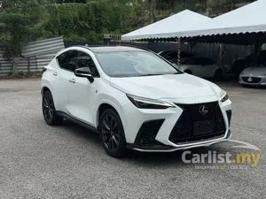 2023 Lexus NX 350 2.4 F Sport - PANORAMIC ROOF - 360 CAMERA - RED/BLACK LEATHER SEAT - HEAD UP DISPLAY - BLIND SPOT MONITOR