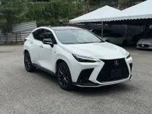 2023 Lexus NX 350 2.4 F Sport - PANORAMIC ROOF - 360 CAMERA - RED/BLACK LEATHER SEAT - HEAD UP DISPLAY - BLIND SPOT MONITOR