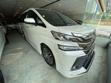 2017 Toyota Vellfire 2.5 Z G Edition MPV