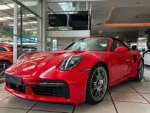 2022 Porsche 911 3.7 Turbo S Coupe CONVERTIBLE NEW CAR 1K MILEAGE ONLY FULL LOADED FASTEST CONVERTIBLE CERAMIC BRAKE PDLS+ PASM CHRONO
