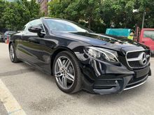 2018 Mercedes-Benz E300 2.0 AMG Convertible PRICE INCLUDED SST NEW FACELIFT MERCEDES INTELLIGENT LIGHTS FULL ELECTRIC MEMORY SEATS