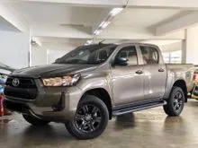 2024 Toyota Hilux 2.4 E Dual Cab Pickup (A) / FULL SERVICE RECORD / ONLY 52K KM / ORIGINAL PAINT / SUPER CAKING / NO NEED TOUCHUP