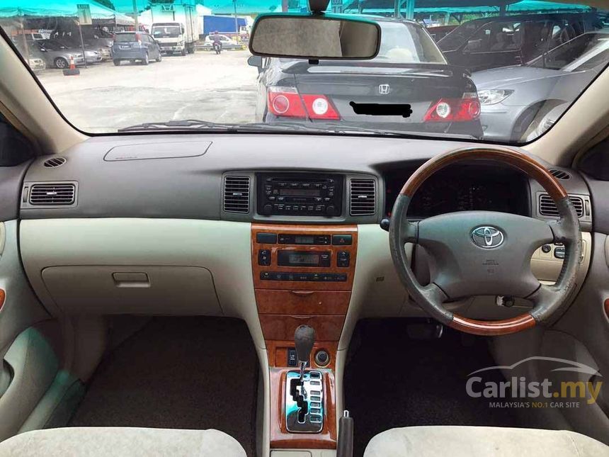 Toyota Corolla Altis 2002 G 1 8 In Kuala Lumpur Automatic Sedan White For Rm 23 800 3860631 Carlist My