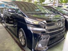 2017 Toyota Vellfire 2.5 Z Golden Eyes MPV